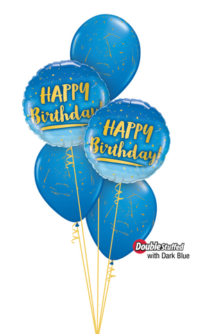 Blue ‘N’ Gold Birthday