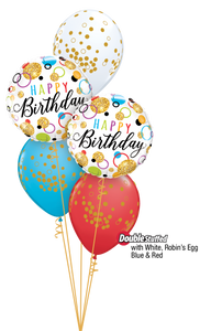 Glitter Birthday Dots