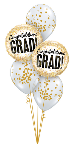 Congrats, Grad! Gold Confetti