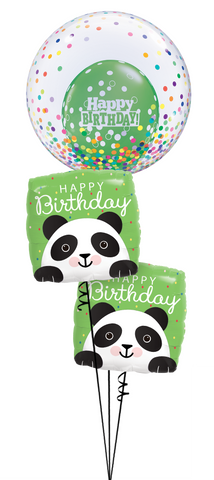 Confetti Peek-A-Boo Birthday Pandas