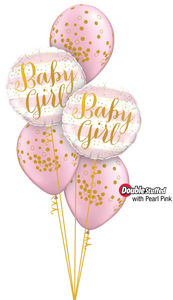 Pearl Pink Baby Confetti Dots