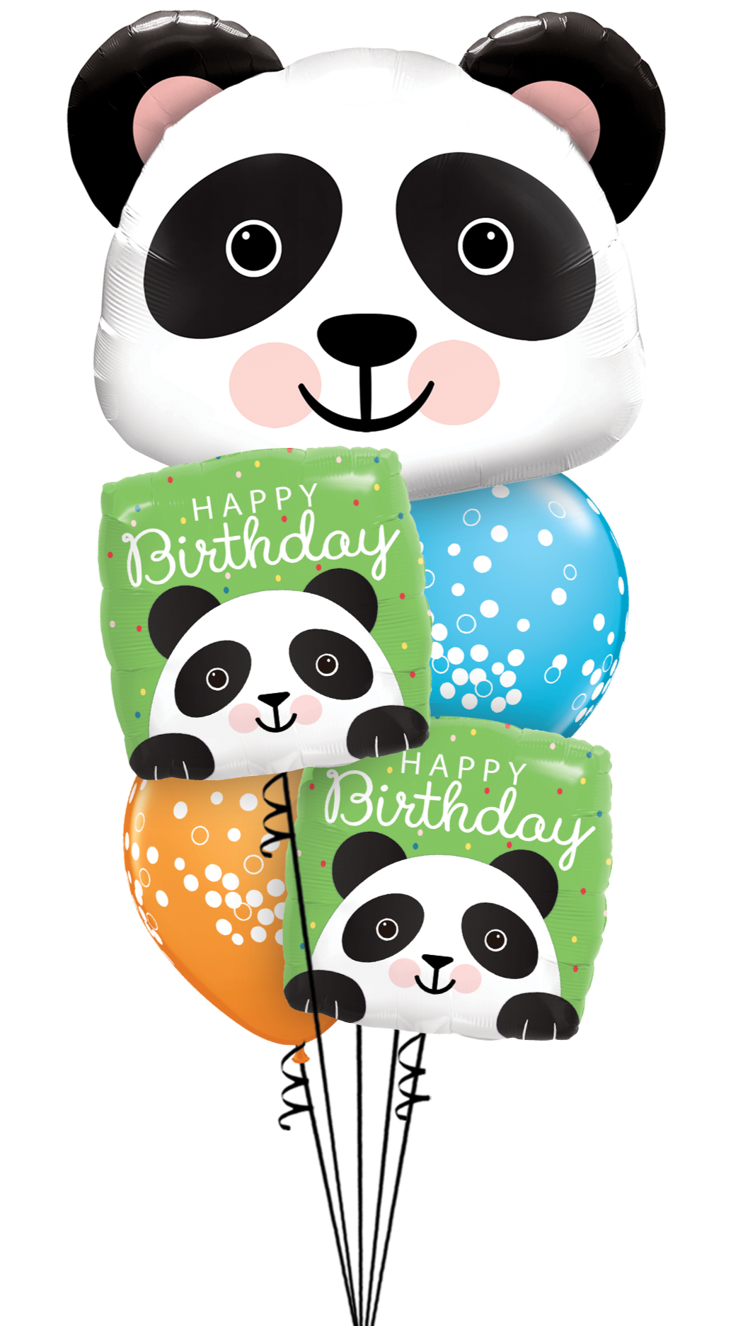 Fuzzy Birthday Pandas