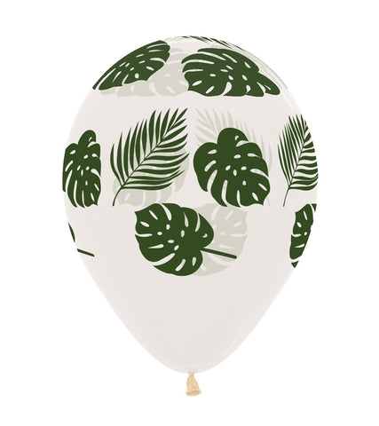 Palm Fronds Print 11" Latex Balloons