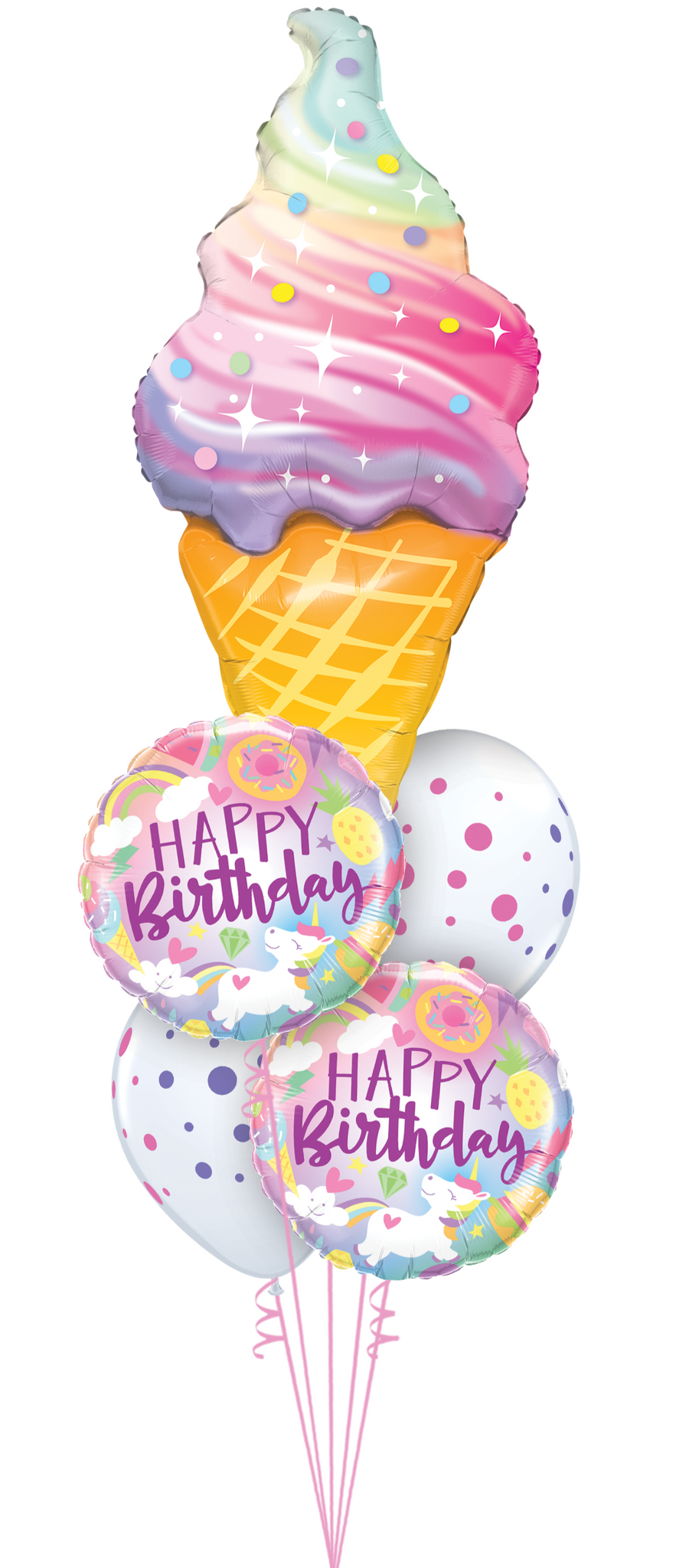 Unicorns & Ice Cream Birthday Bash
