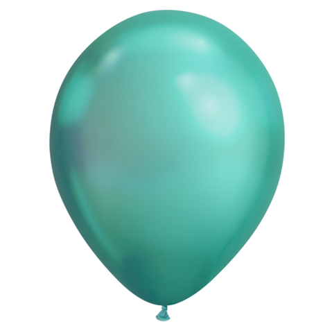 Chrome Green Balloon
