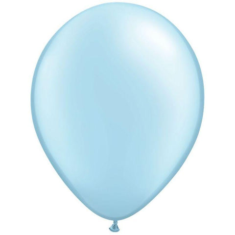 Pearl Light Blue 11" Balloons