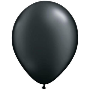 Pearl Onyx Black 11" Balloons