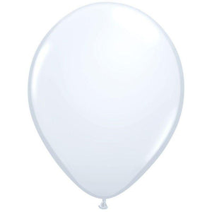 White 11" Balloons